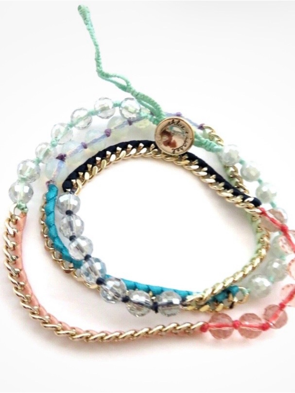 CHLOE And ISABEL Multicolor Crystal Necklace or Wrap Bracelet